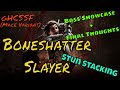 gHCSSF Boneshatter Slayer (Stun Stacking Mace Variant) Final Thoughts + Bosses [PoE 3.18 Sentinel]