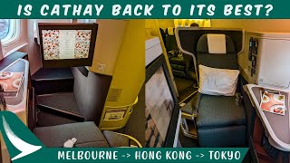 Cathay Pacific Business Class in 2024 | Melbourne to Tokyo