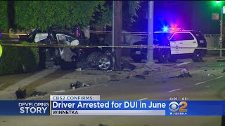 DUI Arrest Before Deadly Crash