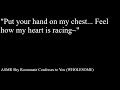 ASMR Subby Roommate Confesses to You (Friends to Lovers) (Wholesome)