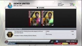 FIFA 13 - 4600 POINT PACK OPENING! #2