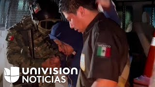En un minuto: Rescatan en México a casi 100 migrantes que se sofocaban en un camión abandonado
