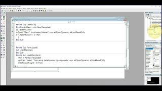 visual basic 6.0 | Payroll Project 'frmLeaveMaster load data in ListView' | CodeLearning