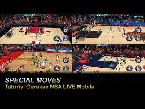 Tutorial de movimientos especiales | NBA LIVE Móvil Indonesia