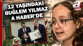Başkan Erdoğan'a Annesiyle Resmini Hediye Eden Buğlem Yılmaz A Haber'de! | @ahaber