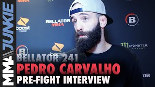 Bellator 241: Pedro Carvalho pre-fight interview