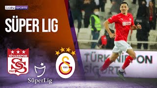 Sivasspor vs Galatasaray | SÜPER LIG HIGHLIGHTS | 12/13/2021 | beIN SPORTS USA