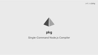 zeit/pkg: Single command binary compilation for Node js