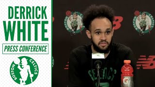 Derrick White on Closing Out Heat: "It's not going to be easy" | Celtics Shootaround