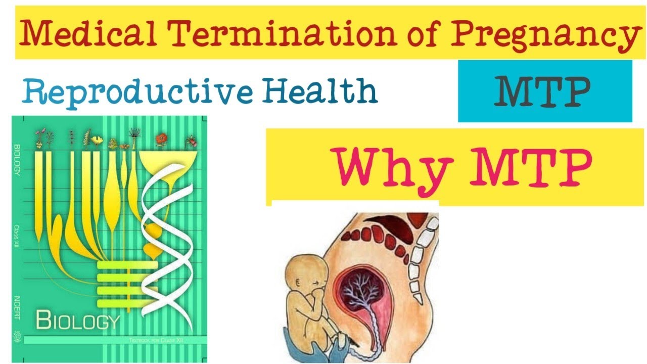 Medical Termination Of Pregnancy | Reproductive Health Class 12 Biology ...