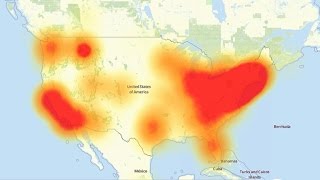 Major websites affected by cyberattack