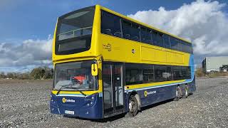 07D70027 Volvo B9TL Alexander Dennis Enviro 500 12.2M Twin Axle 92 Seat Double Deck Bus FOR AUCTION