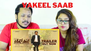 Vakeel Saab Trailer - Pawan Kalyan | REACTION | Sriram Venu | Thaman S | #VakeelSaabOnApril9th