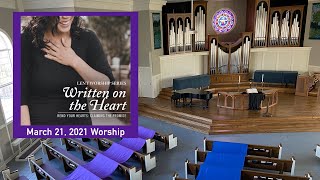 Leawood United Methodist Church - March 21, 2021 - Fifth Sunday of Lent