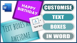 How to use text boxes in Word | MS Word Tutorials