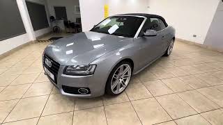 AUDI A5 CABRIOLET 3.0 TDI V6 S line Convertible 2dr Diesel S Tronic quattro Euro 4 (240 ps)