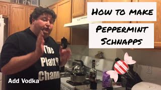 How to make Peppermint Schnapps