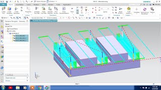 #NX CAM #PLANAR MILLING #FACE MILLING WITH BOUNDARIES