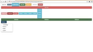 Bootstrap Drop Down Button