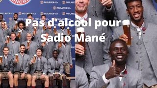 Sadio Mané refuse de faire la promotion de l'alcool.