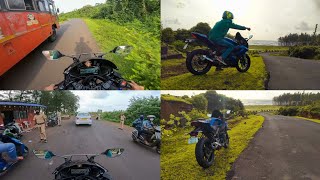 Lockdown Ride in Ratnagiri Secret Beach 🌊 😂😂 Rider banne se pehle