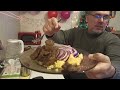 CHICKEN LIVER, TWO TYPES OF PORridge, ONION, MUSTARD, TEA • MUKBANG | КУРИННАЯ ПЕЧЕНЬ, ДВА ВИДА КАШИ