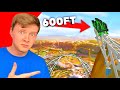 A 600FT Rollercoaster is being BUILT???