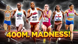 400M Madness: Abby Steiner || Britton Wilson || Femke Bol || Talitha Diggs