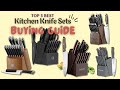 Top 5 Knife Sets to Buy in 2024 | Best Kitchen Knife Sets Buying Guide