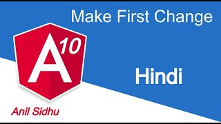 Angular 10 Hindi tutorial #4 Make First change | Hello World