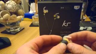 KS KITSOUND BLUETOOTH SPORTS OUTRUN EARPHONES