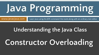 Learn Java Programming - Constructor Overloading Tutorial