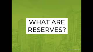 Fundamentals of Reserves - September 19, 2023