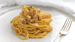 Vegan Carbonara - ready in 15 minutes