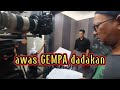 awas GEMPA dadakan #takdircintayangkupilih #dibaliklayar #behindthescenes #sinetron #baper #jenov