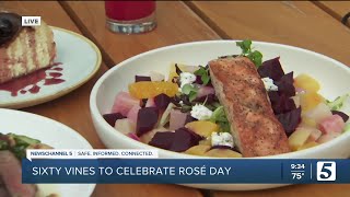 Sixty Vines celebrates National Rosè Day with special offerings