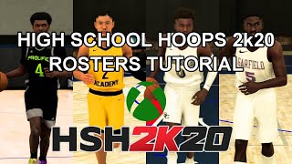 NBA 2k20 HIGH SCHOOL HOOPS DOWNLOAD TUTORIAL (Xbox One)