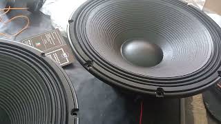 Tes suara speaker RCF 18 inch P400