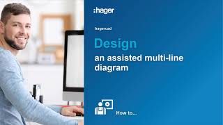 hagercad.pro - Assisted multi-line diagram