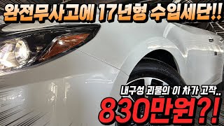 17년형에 교환부위도 없는 완전무사고 수입세단이 고작 800만원대?! 내구성 괴물로 소문난 가성비 끝판왕 수입차!! ㅣ 중고차 카성비