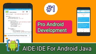 #01-AIDE-IDE For Android Java 👌