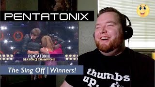 Pentatonix | The Sing Off Winner Announcement! | Jerod M Reaction