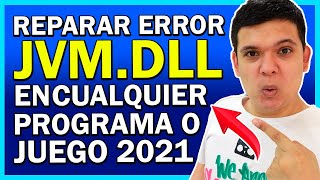✅ Como SOLUCIONAR Error JVM.DLL en CUALQUIER JUEGO o PROGRAMA (Funciona!) 2021