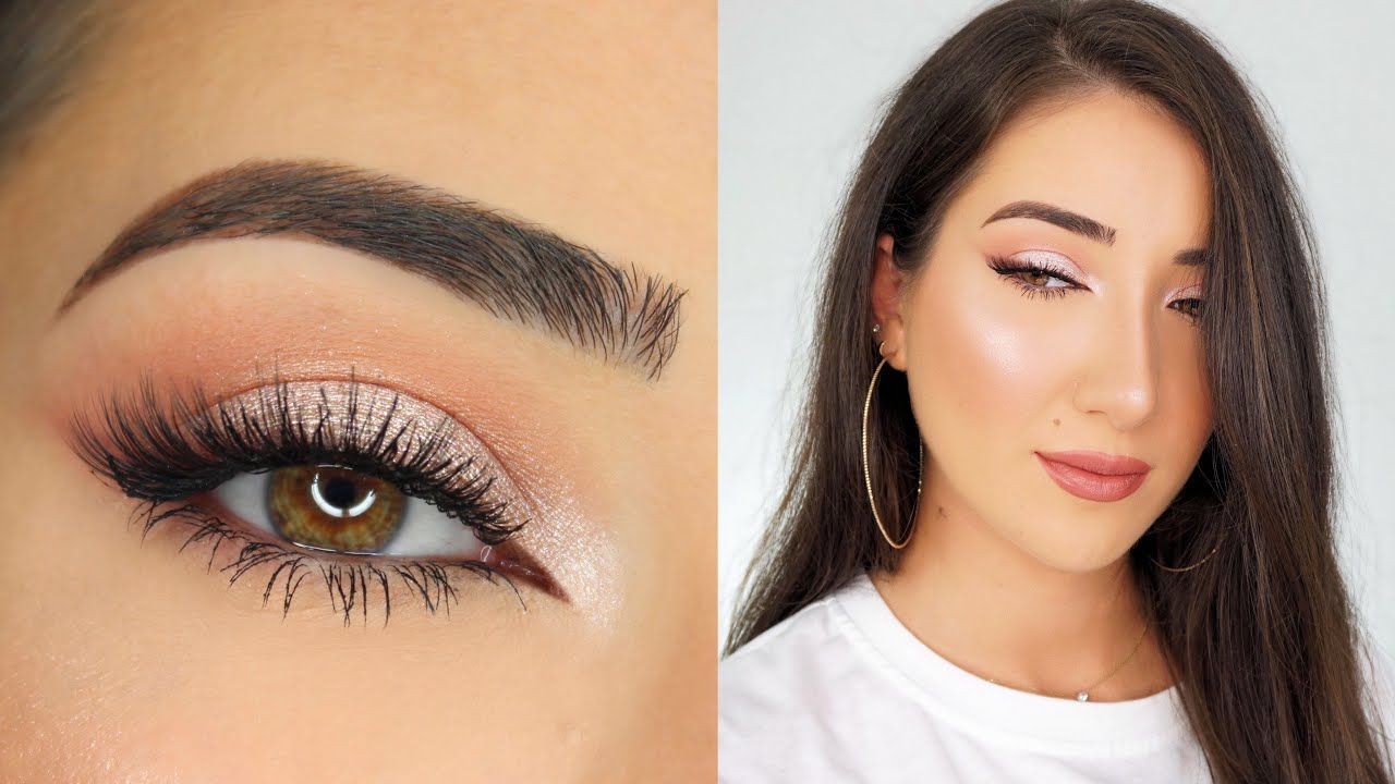 Soft Pink Eye Makeup Tutorial Youtube