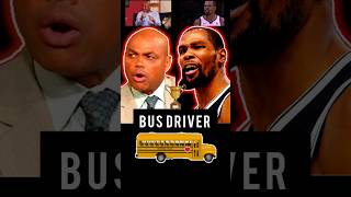 #CharlesBarkley was RIGHT about #KevinDurant NOT being the "BUS DRIVER" ‼️🤯🏆 #NBAPLAYOFFS #shorts