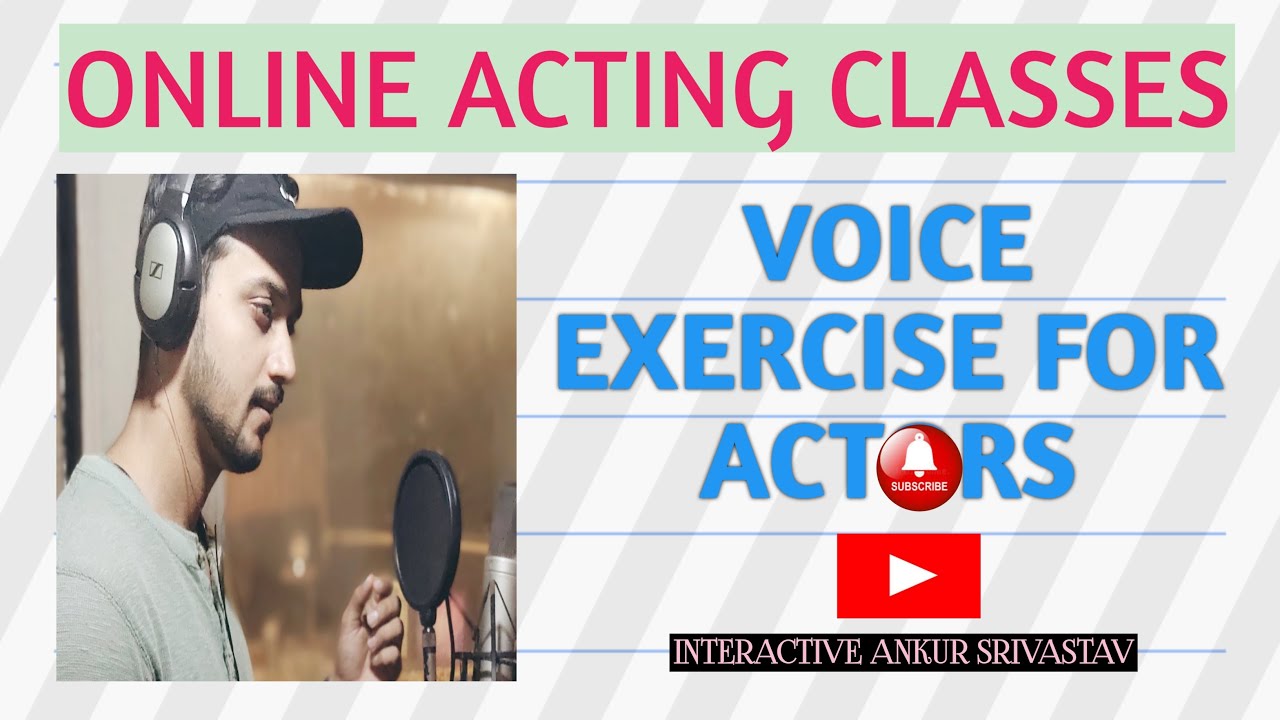 Acting Tips - Voice Exercise - YouTube