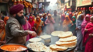 ROADSIDE MINI DHABA BREAKFAST | VIRAL STREET FOOD VIDEO COLLECTION IN LAHORE