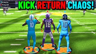Kick Return Chaos is in Madden 24 and it's so Much Fun!