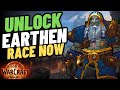 Unlock the New Earthen Race Now | How to Unlock & Showcase | World of Warcraft: The War Within