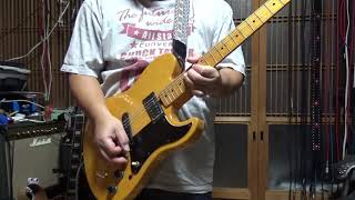 YAMAHA SJ-800 Super Jam / SCHECTER Dragon Driver(EF-DD) + Boss DD-6 with Guyatone FLIP400FJ